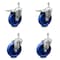 Service Caster 5 Inch Solid Polyurethane Swivel 10mm Stem Caster Total Lock Brake SCC, 2PK SCC-TSTTL20S514-SPUS-M1015-2-S-2 - alternate 1